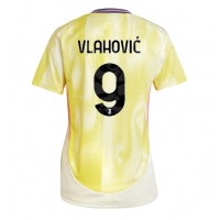 Maglie da calcio Juventus Dusan Vlahovic #9 Seconda Maglia Femminile 2024-25 Manica Corta